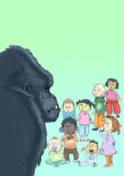 Cover of childrensbook “Can a Gorilla be a good teacher?”